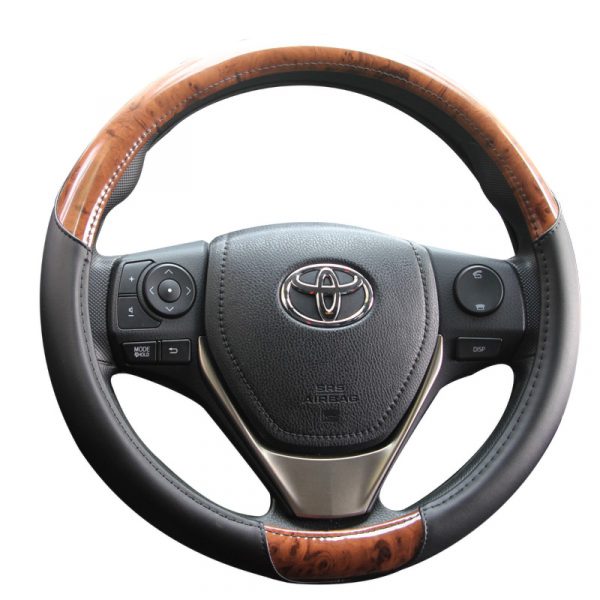 Burlwood Steering Wheel Cover - Image 2