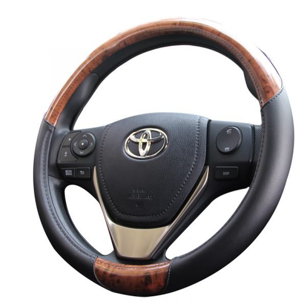 Burlwood Steering Wheel Cover - Image 3
