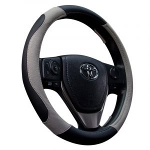Matte PU Steering Wheel Cover