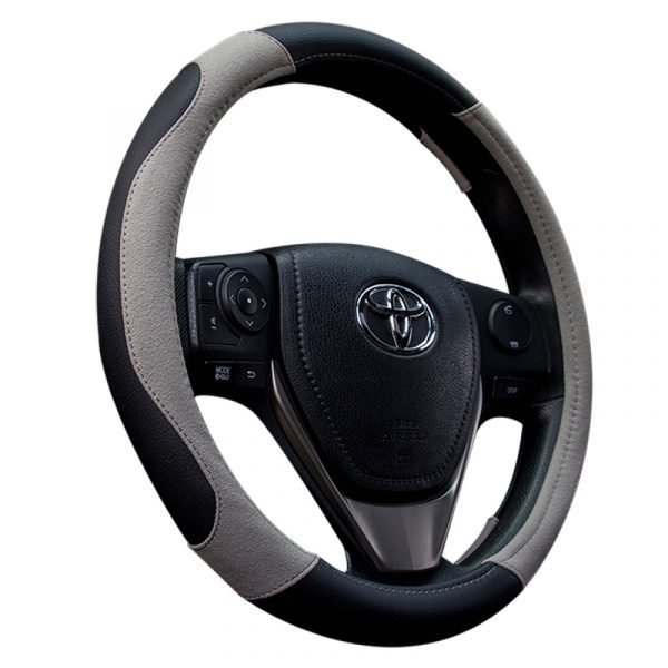 Matte PU Steering Wheel Cover