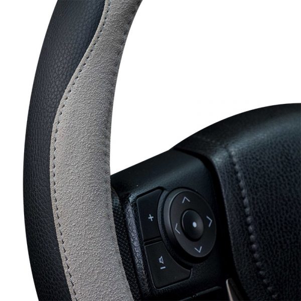 Matte PU Steering Wheel Cover - Image 2