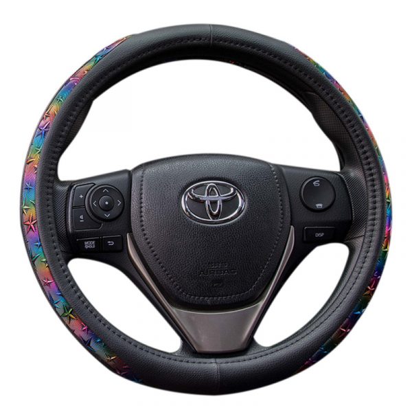 New Pattern Steering Wheel Cover - Image 3