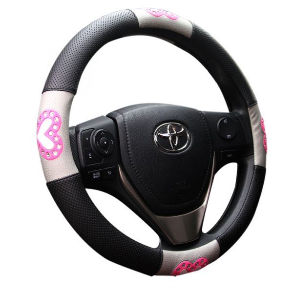Rhinestone Steering Wheel Cover
