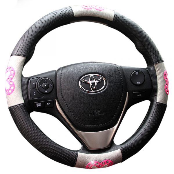 Rhinestone Steering Wheel Cover
