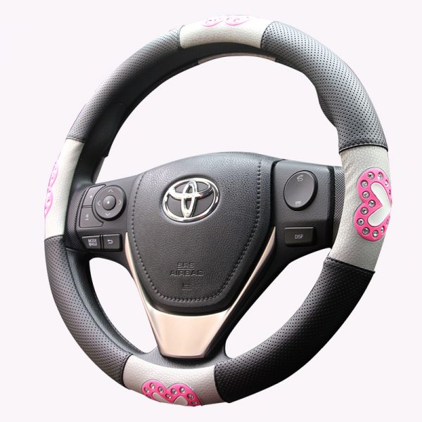 Rhinestone Steering Wheel Cover