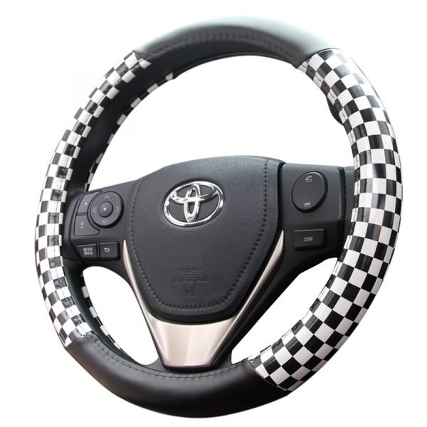 Sport PU Steering Wheel Cover - Image 3