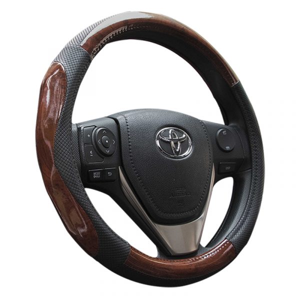 Wood Steering Wheel Cover