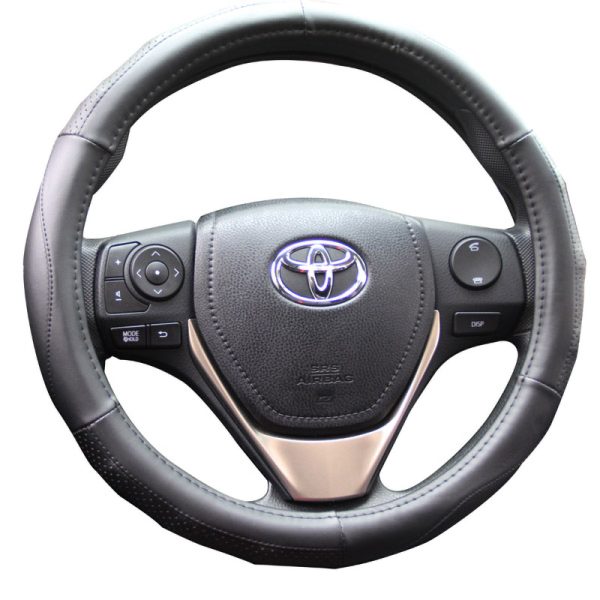 Sport car steering wheel cover universal 38 cm fit