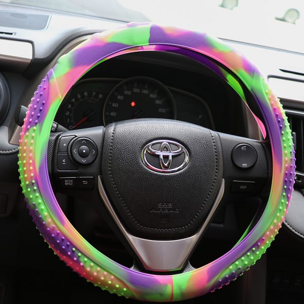 Colorful Steering Wheel Cover - Image 2