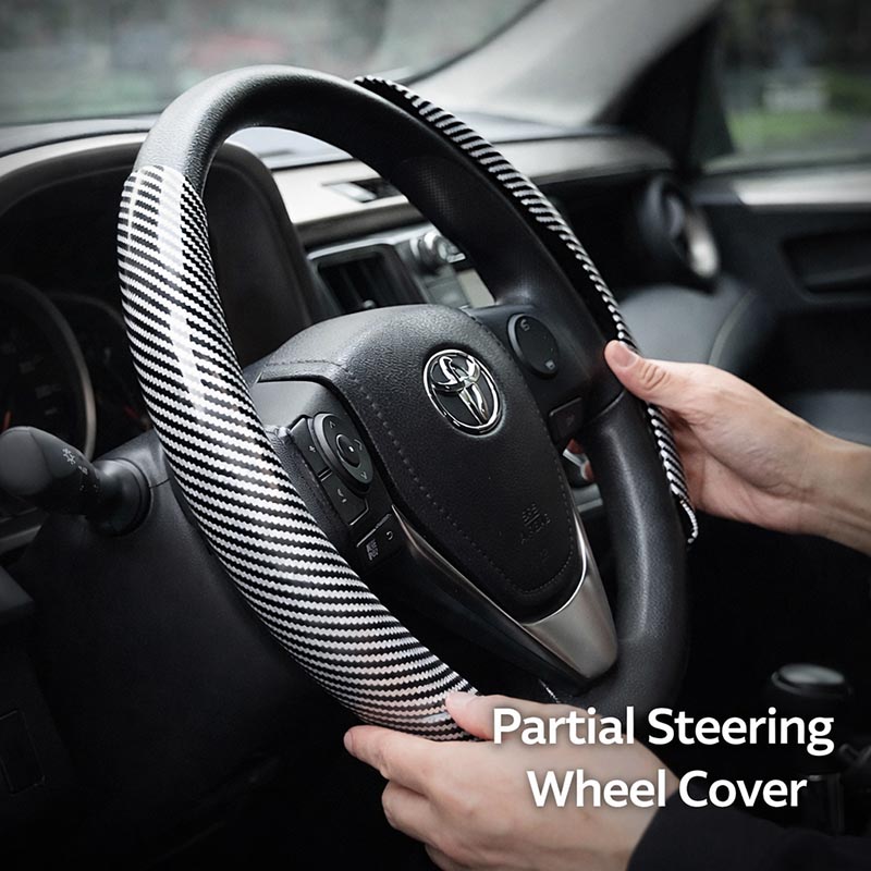 Partial Steering Wheel Cover Grip Design and Installation
