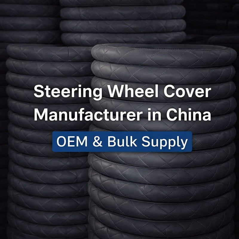 steering wheel cover manufacturer in China OEM bulk production